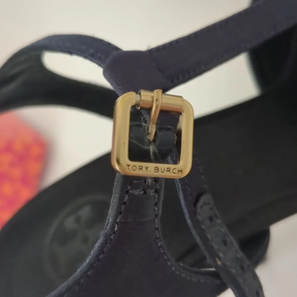 Tory Burch Mandy T-Strap High Heel Pumps Size 8.5